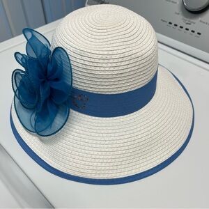 Disney | Epcot United Kingdom Pavilion Floral Straw Hat